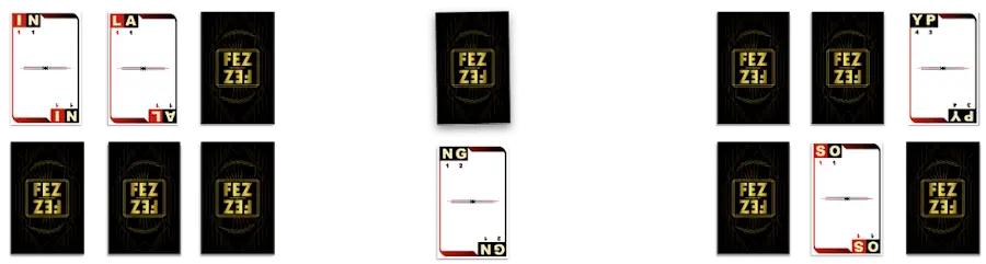 FEZ 6 Card Golf Setup