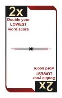 Double your lowest word score