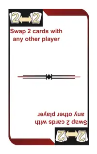 Swap 2 cards with anybody