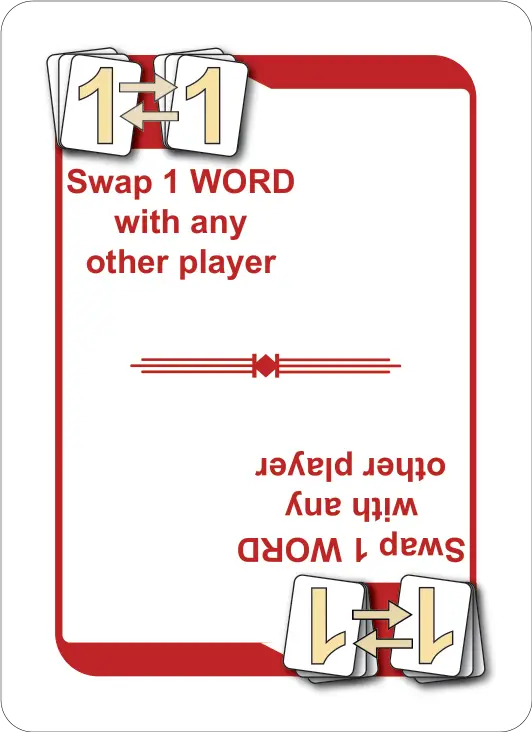 FEZ Wildcard - Swap 1 WORD with any other player
